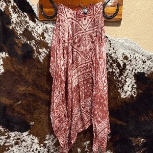 Mixit Red Asymmetrical High-Low Camisole